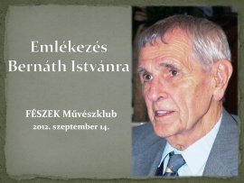 Emlékezés a FÉSZEK-ben